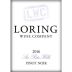 Loring Wine Company Sta. Rita Hills Pinot Noir 2016 Front Label