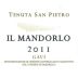 Tenuta San Pietro Gavi Il Mandorlo 2011 Front Label
