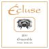 Ecluse Wines Ensemble Red 2011 Front Label