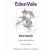 EdenVale Winery Red Rabbit 2012 Front Label
