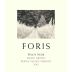 Foris Estate Pinot Noir 2015 Front Label