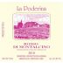 Tenute del Cerro Rosso di Montalcino La Poderina 2010 Front Label