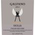 Tenute Galfano Sicilia Frappato 2011 Front Label