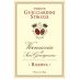 Tenute Guicciardini Strozzi Vernaccia di San Gimignano Riserva 2013 Front Label