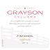 Grayson Cellars Zinfandel 2016 Front Label