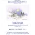 Francesco Boschis Vigna dei Prey Dolcetto di Dogliani 2014 Front Label