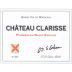 Chateau Clarisse Puisseguin-Saint-Emilion 2017 Front Label