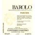 Conterno Fantino Barolo Parussi 2001 Front Label