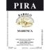 Luigi Pira Barolo Marenca 1996 Front Label