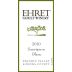 Ehret Family Winery Sauvignon Blanc 2010 Front Label