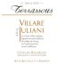 Terrassous Cotes du Roussillon Villare Juliani 2013 Front Label