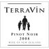 TerraVin Wines Pinot Noir 2008 Front Label
