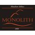 Elevation Cellars Monolith 2009 Front Label