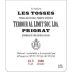 Terroir Al Limit Les Tosses 2013 Front Label