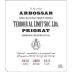 Terroir Al Limit Arbossar 2013 Front Label