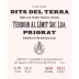 Terroir Al Limit Dits del Terra 2011 Front Label