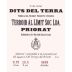 Terroir Al Limit Dits del Terra 2013 Front Label