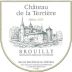 Terroirs et Talents Chateau de la Terriere Brouilly 2009 Front Label