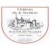 Terroirs et Talents Beaujolais Villages Chateau de la Terriere Vieilles Vignes 2007 Front Label