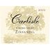 Carlisle Sonoma Valley Zinfandel 2002 Front Label