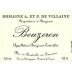 Domaine de Villaine Bouzeron 2012 Front Label