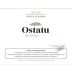 Ostatu Rioja Blanco 2017 Front Label