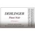 Dehlinger Altamont Pinot Noir 2009 Front Label