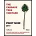 The Cabbage Tree Vineyard Pinot Noir 2010 Front Label
