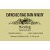 Eminence Road Farm Winery Dry Riesling 2013 Front Label