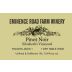 Eminence Road Farm Winery Elizabeth's Vineyard Pinot Noir 2014 Front Label