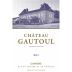 Gautoul Cahors 2012 Front Label