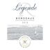 Domaines Barons de Rothschild Legende Saint Emilion 2015 Front Label