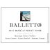 Balletto Winery Rose of Pinot Noir 2017 Front Label