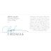 Thomas Wines The O.C. Semillon 2012 Front Label