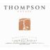 Thompson Estate Cabernet Merlot 2003 Front Label