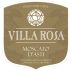 Villa Rosa Moscato d'Asti 2017 Front Label