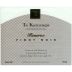 Te Kairanga Reserve Pinot Noir 2001 Front Label