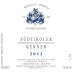 Erbhof Unterganzner Kerner 2012 Front Label
