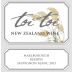 Toi Toi Wines Reserve Sauvignon Blanc 2013 Front Label