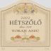Tokaj Hetszolo Aszu 3 Puttonyos 2002 Front Label