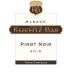 Kuentz-Bas Pinot Noir 2015 Front Label