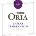 Torreoria Shiraz Tempranillo 2014 Front Label