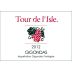 Tour De L'Isle Gigondas 2012 Front Label