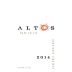 Altvs Cabernet Sauvignon 2014 Front Label