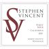 Stephen Vincent Pinot Noir 2015 Front Label