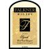 Falkner Winery Rock Creek Vineyard Syrah 2008 Front Label