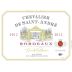 UniVitis Bordeaux Chevalier de Saint-Andre Rouge 2012 Front Label
