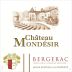 UniVitis Bergerac Chateau Mondesir 2014 Front Label