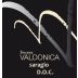 Valdonica Winery & Vineyard Residence Monteregio di Massa Marittima Saragio 2012 Front Label