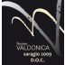 Valdonica Winery & Vineyard Residence Monteregio di Massa Marittima Saragio 2009 Front Label